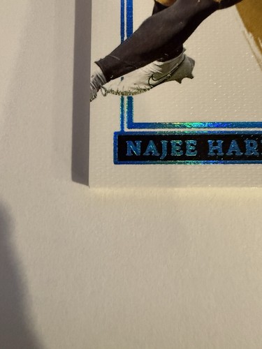 2022 Panini Impeccable - Najee Harris #95 ONE OF ONE 🔥🔥🔥 Corners Are Good. - Picture 2 of 7