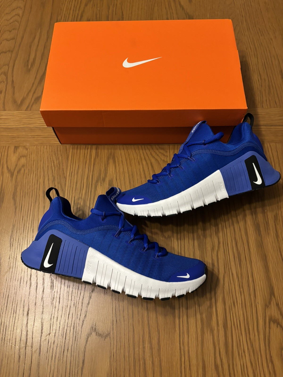 Nike Metcon 6 Workout Trainers | Size UK6 EU39 | Racer Blue White | RRP £120