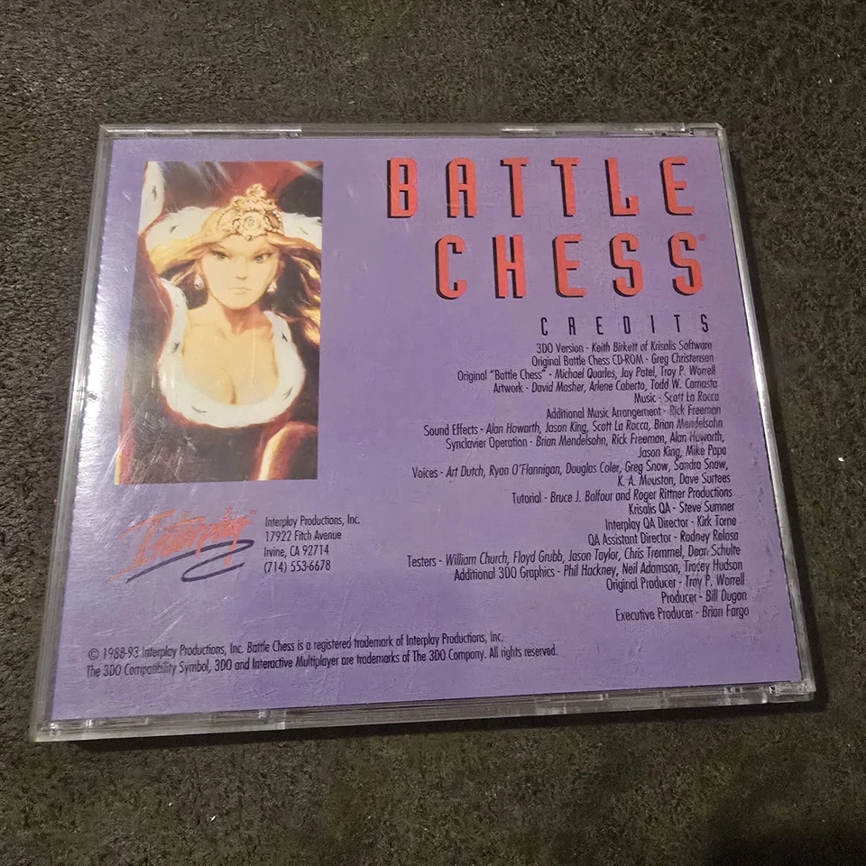 Lot of 4 Panasonic 3DO Games Battle Chess Twisted Sample This! Cowboy Casino - Image 3 of 4