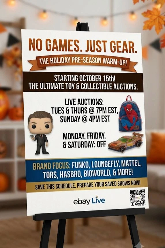 🔥 Holiday Pre-Season Warm-Up w/ Amira! Fast Auctions: Funko, Loungefly....