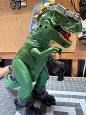 Adventure Force Ultra Exosaur Robotic Walking Dinosaur T-Rex 14" Lights  Sounds