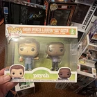 funko pop! television psych shawn spencer & gus guster 2-pack vinyl figures