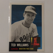 Topps 1991 Archives The Ultimate 1953 Set - Ted Williams #319 Red Sox