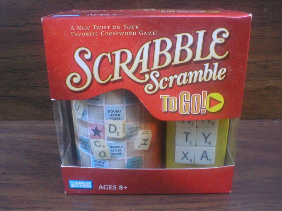 Scrabble Scramble To Go by Parker Brothers (2006) Ages 8+; 2 or more players - Image 4 of 4