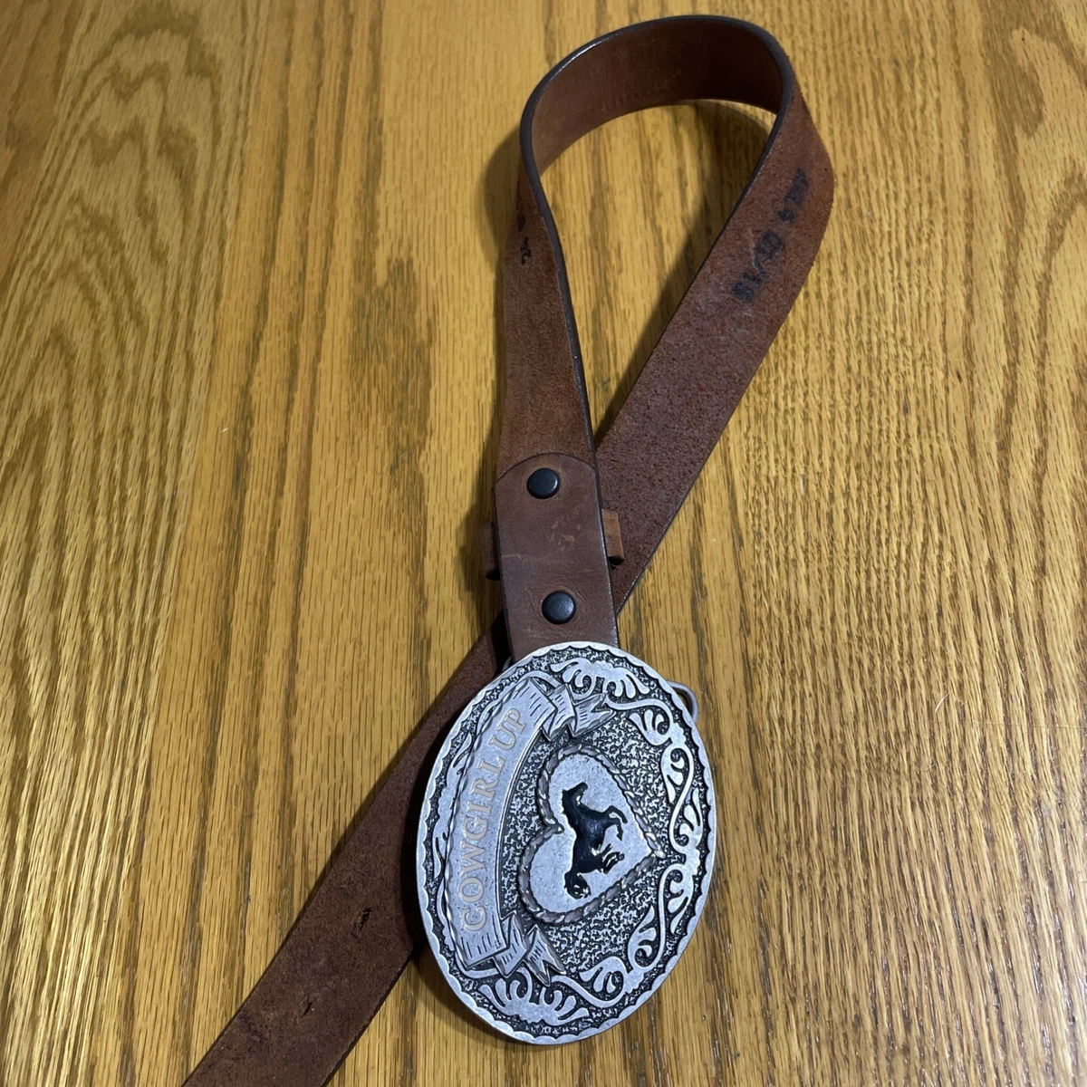 Justin Boots Leather Belts 28 Size for Women for sale | eBay