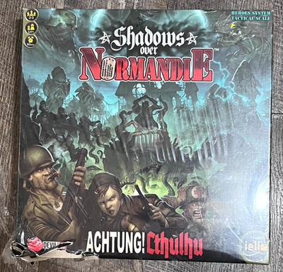 Shadows Over Normandie Achtung Cthulhu Iello Core Box US Board Game New Read