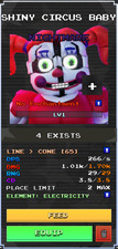 SHINY Circus Baby | Five Nights Tower Defense 2 | FNTD 2