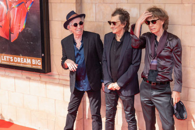 Keith Richards, Ronnie Wood and Mick Jagger at the Rolling Stones Hack- Photo 6