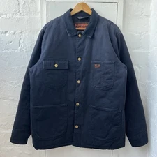 Superdry Men’s  Surplus Four Pocket Canvas Works Chore Jacket Size M