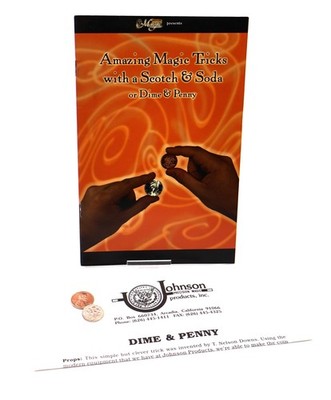 Dime and Penny by Johnson Precision Magic Products with Book