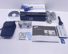 Samsung Digimax S600 6.0MP Compact Digital Camera Silver Boxed, Fully Working