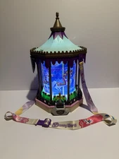 2025 Disney World Prince Charming Regal Carrousel Popcorn Bucket Light Up Strap