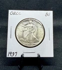1937 90% Silver Walking Liberty Half Dollar (BU Condition)