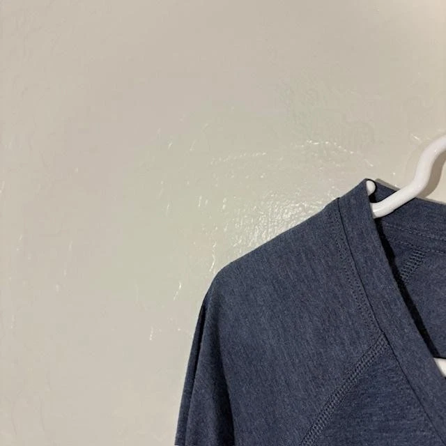 Patagonia Shirt Womens Small Blue Capilene Cool Trail Long Sleeve Hiking Active - Image 2 of 4