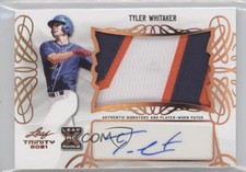 2021 Leaf Trinity Patch Auto Tyler Whitaker #PA-TW1 Patch Auto 0hw6