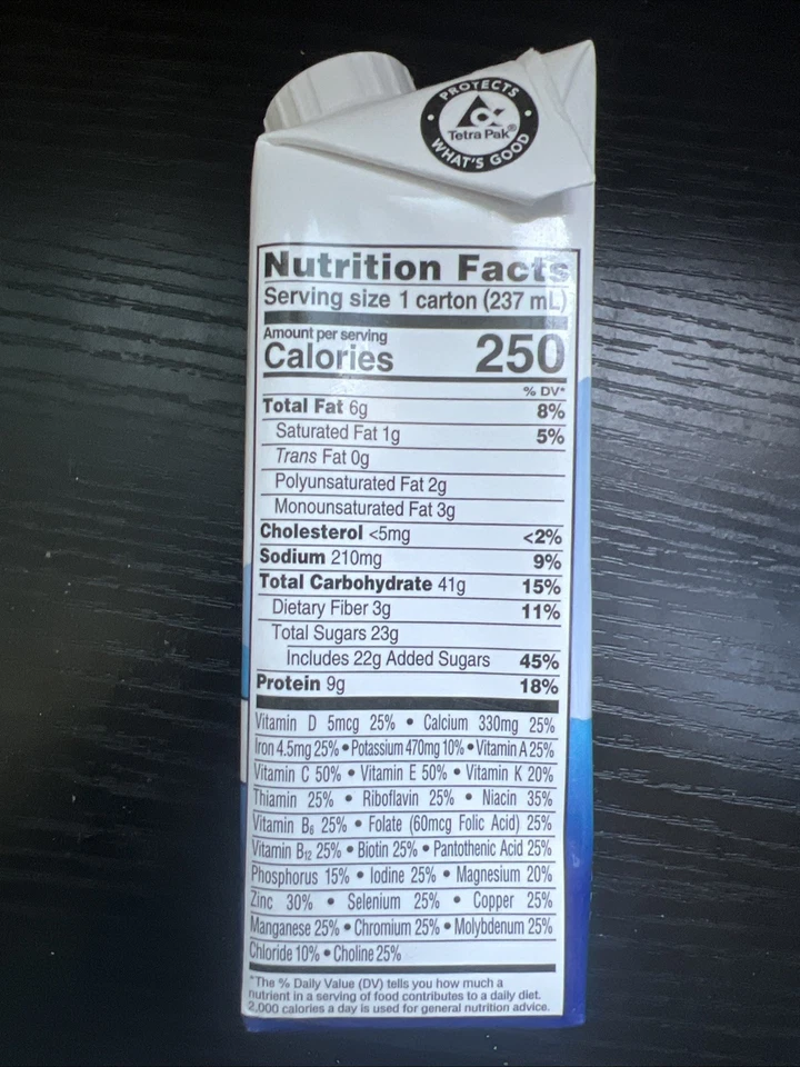 Ensure Original Nutrición Terapéutica, Vainilla, 8 OZ, Paquete de 24 - caducidad 8/1/2026 Foto 3 de 4