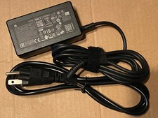 Genuine HP 65W Laptop Power Supply AC Adapter 19.5V 3.33A, Small Narrow Blue Tip