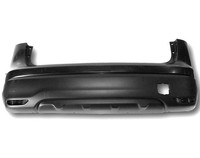 StoßStange Hinten Nissan Qashqai 2014-2017 Schwarz Lackierbar