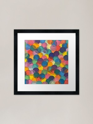 Kreise Gerahmter Kunstdruck Gerahmtes Wandbild Poster Leinwanddruck Bild