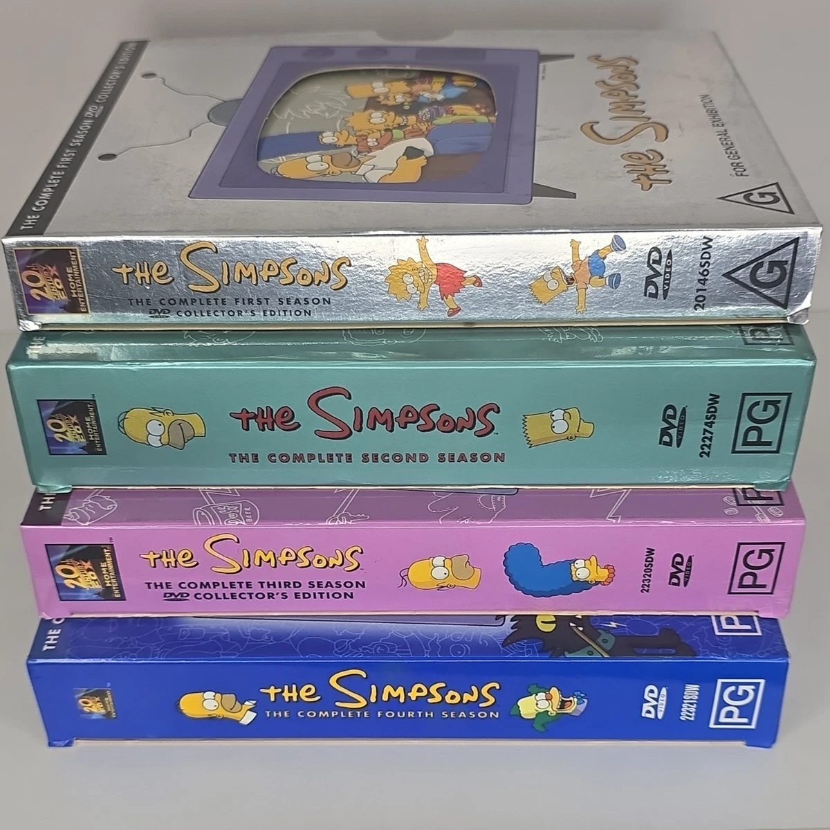 The Simpsons DVD Collector’s Edition Complete Seasons 1-4 Box Set PG Fox