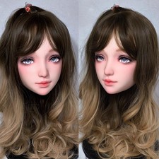 Kigurumi Cosplay Animated Mask Female Crossdresser Head Shell Transgender