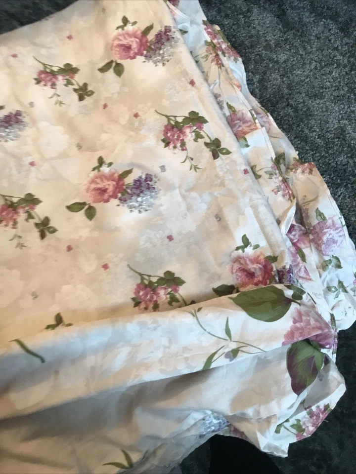 Colcha acolchada rosa rosa con funda nórdica + 4 vergüenzas tamaño completo de Amazon nueva Foto 4 de 4