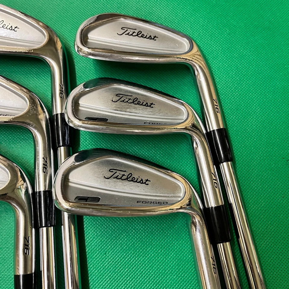 Titleist CB 716 Iron Set 6pcs 5-Pw Flex S Stiff Dynamic Gold S200 Golf Clubs - Image 4 of 4