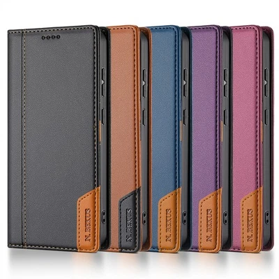 Handy Hülle Magnet Flip Book Case Cover Für Samsung Galaxy Note 8 9 10 20 Ultra - Bild 1 von 4