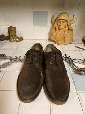 Polo Ralph Lauren Suede Brown Oxfords s-l400.jpg main image 4