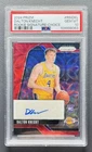 2024-25 Panini Prizm Dalton Knecht Rookie RC Signatures Choice Red Auto PSA 10