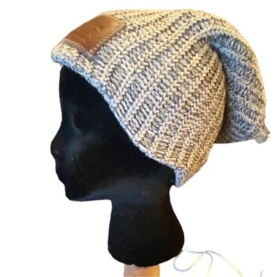 Love Your Melon Black and White Knit Beanie Hat 0/S | eBay display picture 3