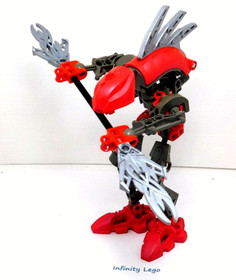 LEGO Bionicle 2003 Red Rahkshi Turahk Set 8592 Figure Minifigure
