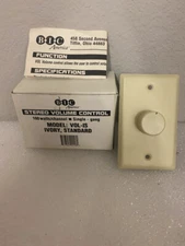 BIC America VOL-IS Stereo Volume Control Ivory Standard 100 watts/Channel Single