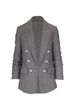 NWT Veronica Beard Beacon Gray M lange Dickey Jacket Size 8 SJ254
