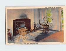 Postcard The Kitchen at the Hermitage General Andrew Jackson's Home Tennessee