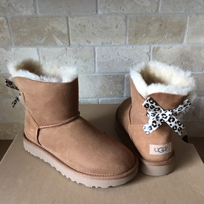 ugg mini bailey bow ii exotic