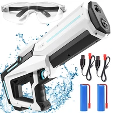 Electric Water Gun for Kids Adults Automatic Squirt Gun Fully Auto Water Blaster