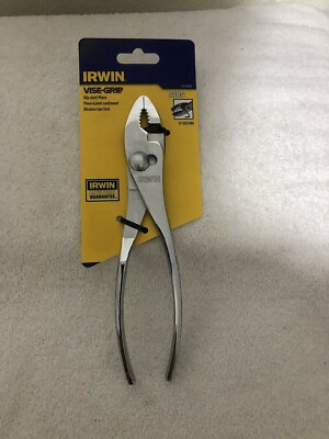 IRWIN VISE GRIP SLIP POINT PLIERS, 8 inch, 1-1/8 JAW 1773616 NEW