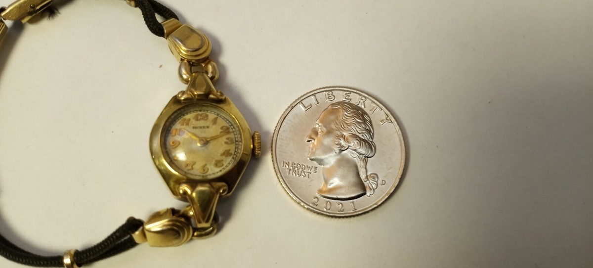 Vintage Buren 10kt gf  Women\'s Watch Vintage Rare Buren Ladies Gold Plated Watch - Etsy main image 3