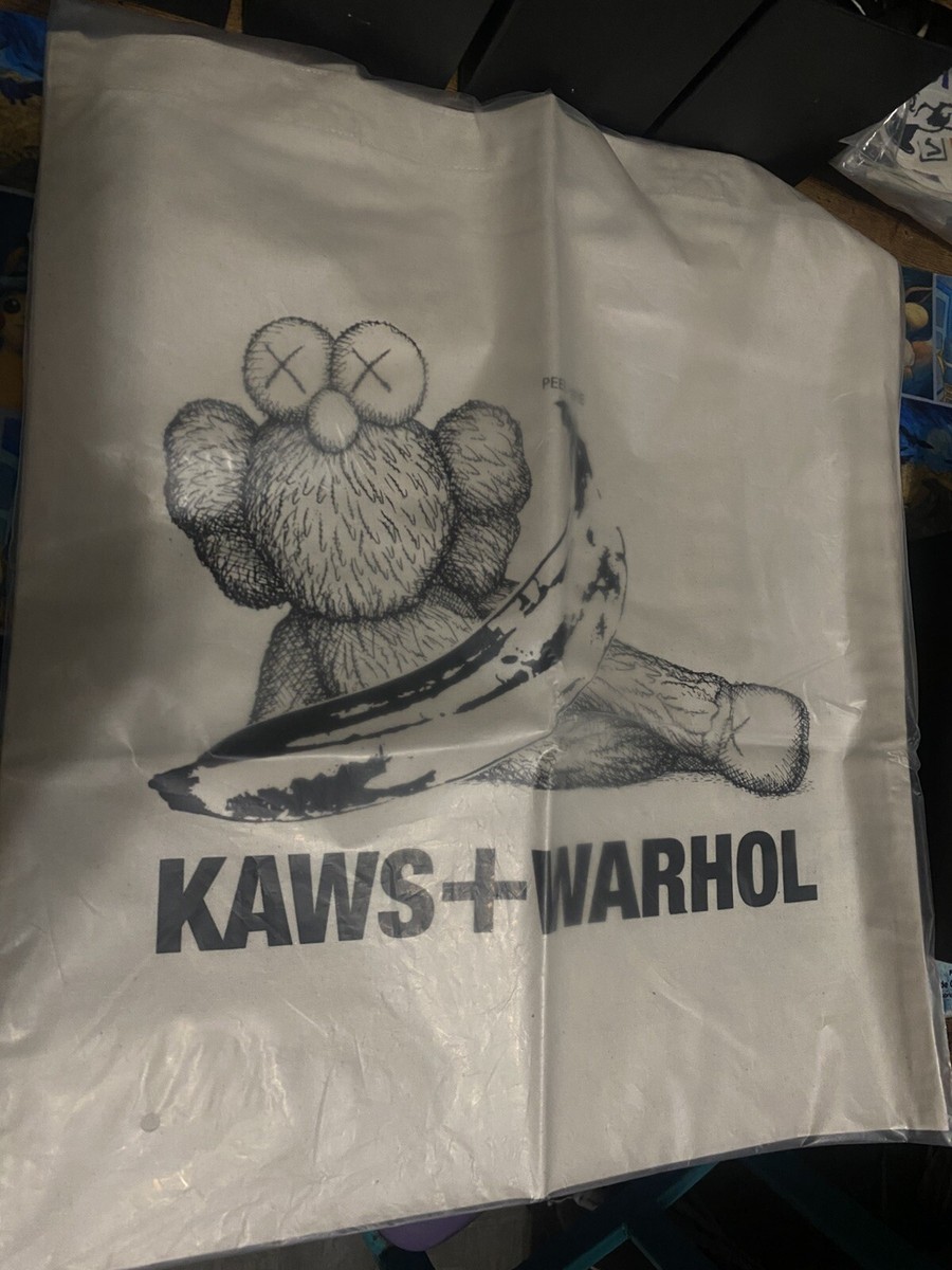 KAWS + WARHOL x UNIQLO UT Collcetion Art Book & Shoulder Bag 2024