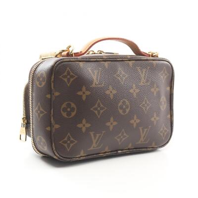 LOUIS VUITTON Utility crossbody 2way Handbag M80446 Monogram Brown