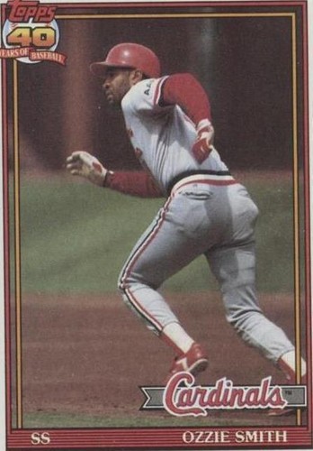 Topps 1991 ERROR 40 Years of Baseball OZZIE CANSECO #162 Rare NM