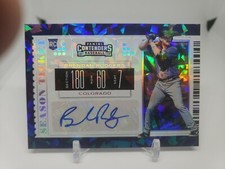 2019 Chronicles Brendan Rodgers RC Contenders Season Ticket Cracked Ice Auto /23