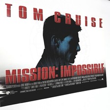 MISSION IMPOSSIBLE  / MINI FILM POSTER  40cm x 30cm