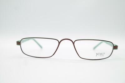Yobo 9024 Bronze Grün Oval Brille Brillengestell eyeglasses Neu