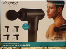 Vivaspa handheld deep tissue percussion massager
