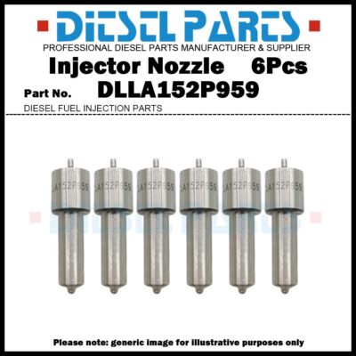 6x Fuel Injector Nozzle DLLA152P959 for ISUZU 4HL1 6HL1 095000