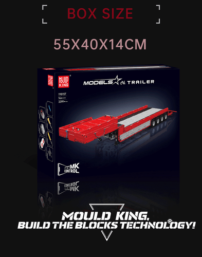 Mould King 19015T Pneumatische Anhänger für 19015 Klemmbausteine 3399+pcs Spielz - Picture 16 of 16