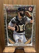 BLAKE ANDERSON 2014 BOWMAN DRAFT PICKS & PROSPECTS SILVER ICE 1st CARD #DP34