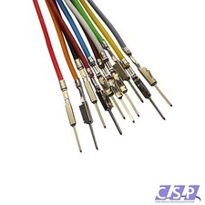 10x Stift Kontakt PIN MQS Quadlock Leitung 0,50mm² Fakra Kabel